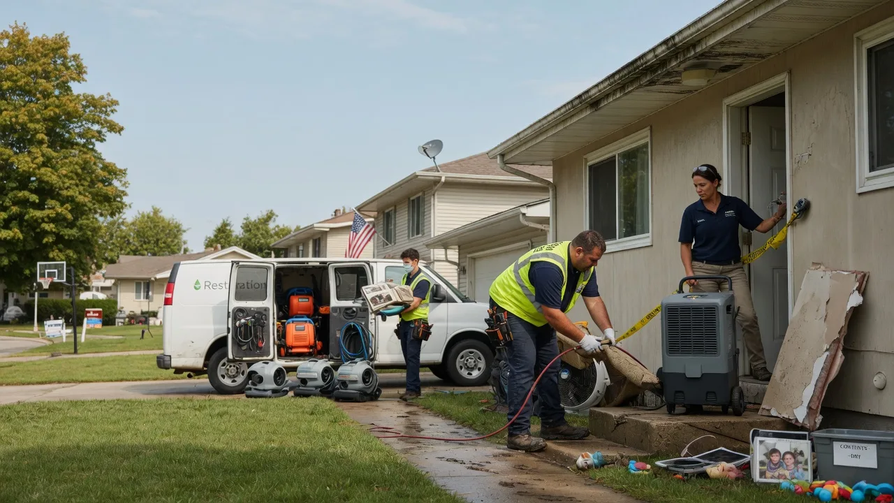 Water Damage Restoration in Meriden, KS near me